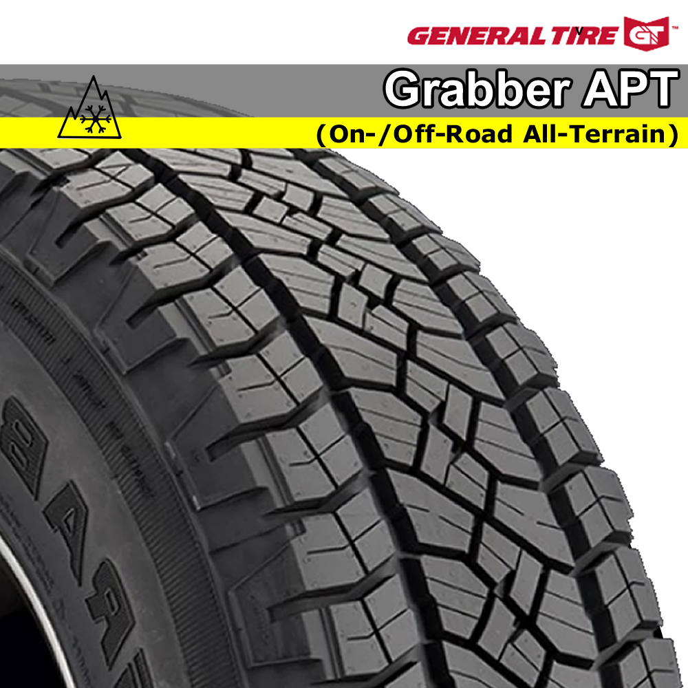 General Grabber APT LT265/70R18  113/110S  LRC #