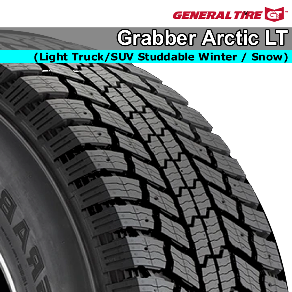 General Grabber Arctic LT LT265/70R17 121/118R  LRE #