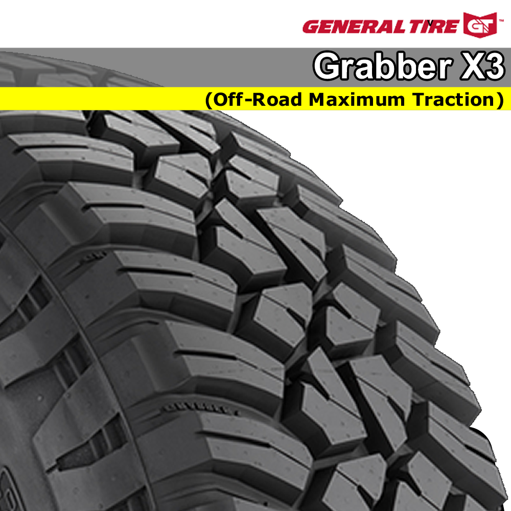 General Grabber X3 LT295/70R17 121/118Q E #04505800000