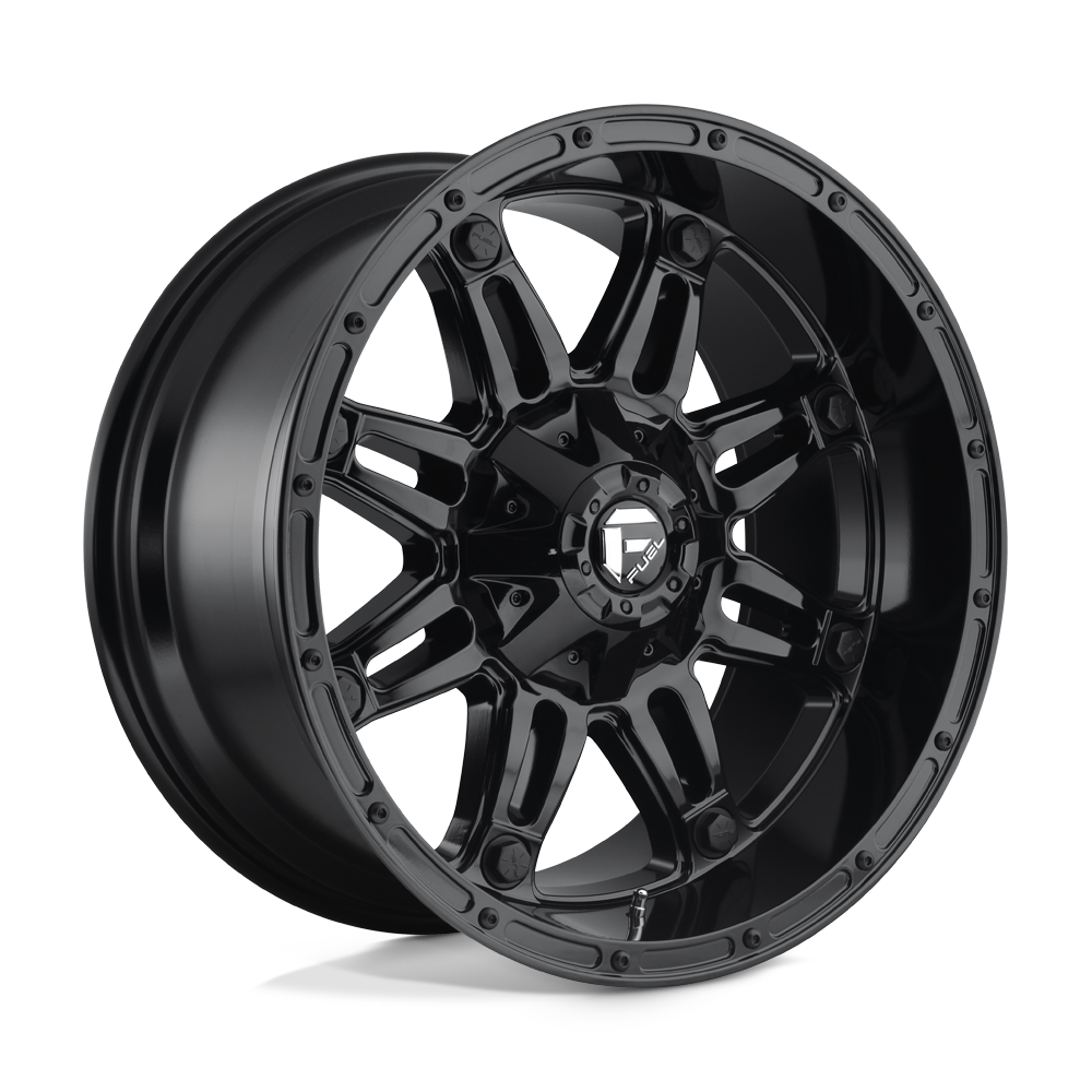 Fuel 1PC D625 HOSTAGE GLOSS BLACK 17X9 5x114.3/5x127 et-12 78.1