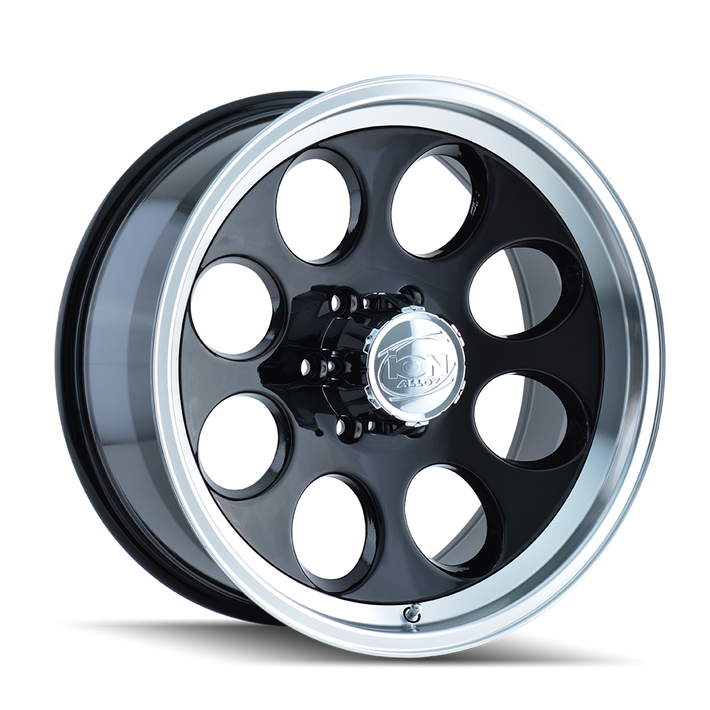 ION 171 GLOSS BLACK MACHINED 17x9.0 6x139.7 et0 106