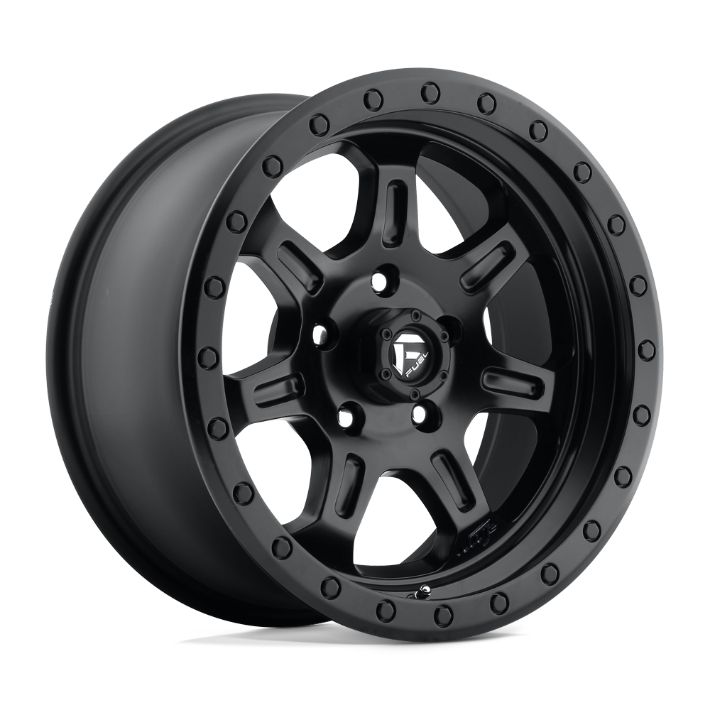 Fuel 1PC D572 JM2 MATTE BLACK 17X8.5 5x127 et-6 78.1