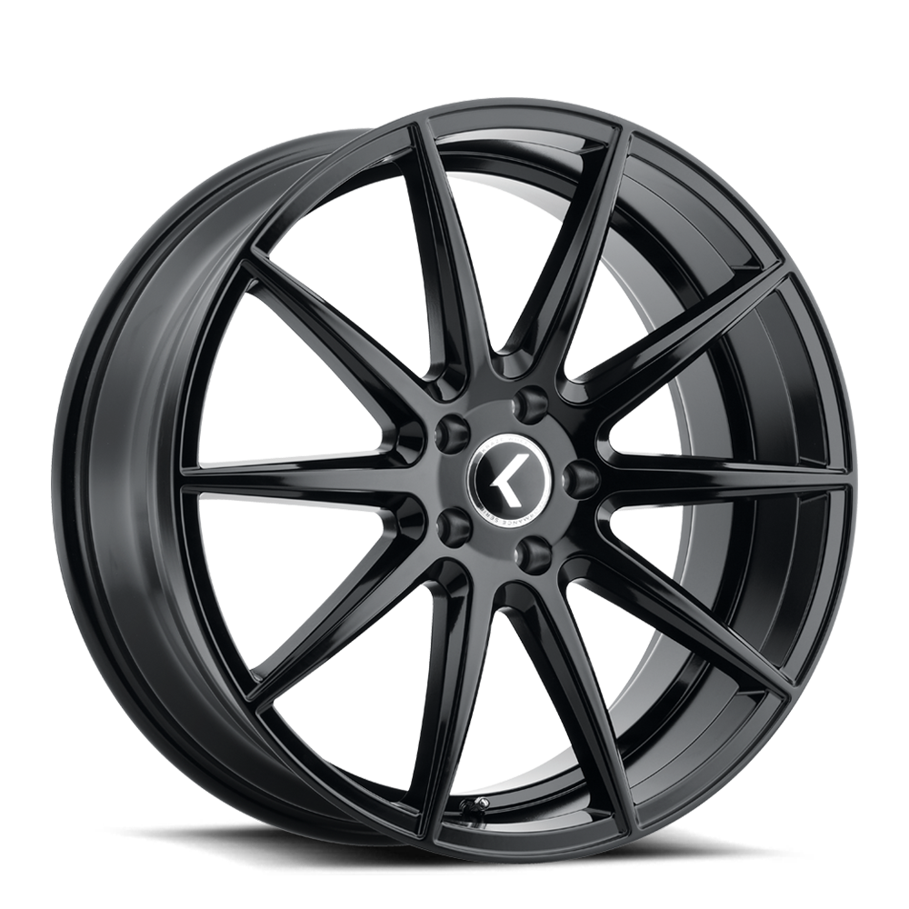 KRAZE COSMOS GLOSS BLACK 18x8.0 5x112 et40 66.56