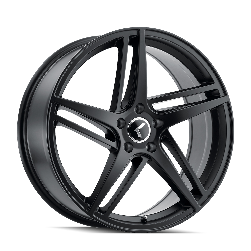 KRAZE MILANO SATIN BLACK 18x8.0 5x120 et40 74.1