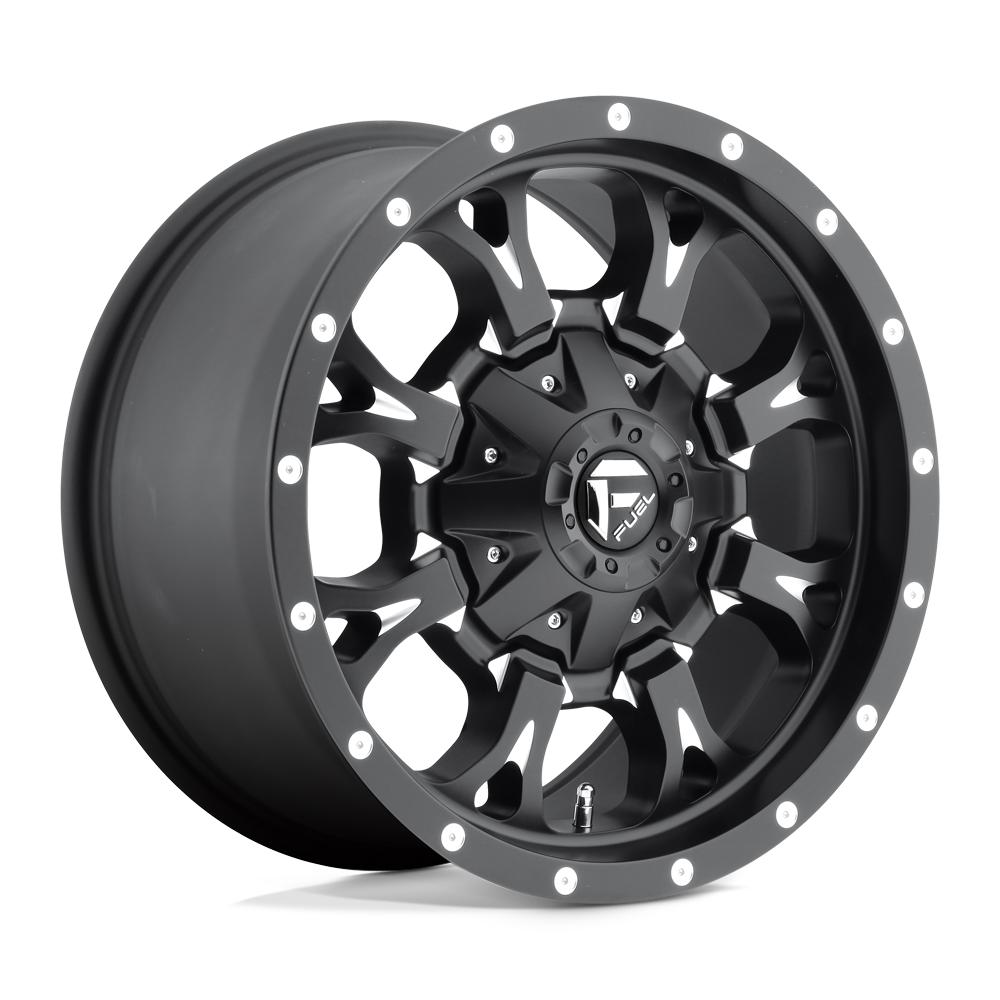 Fuel 1PC D517 KRANK MATTE BLACK MILLED 17X9 6x135/6x139.7 et20 106.1