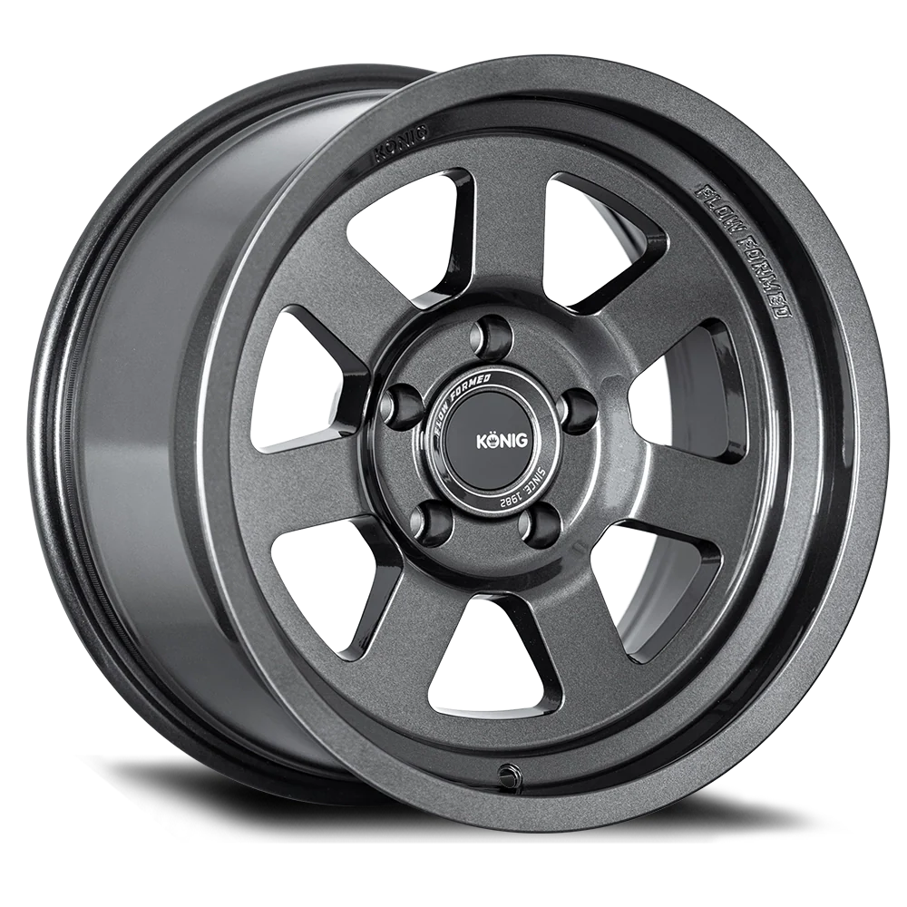 Konig HT2 Gloss Anthracite 17x9 5x127 et-12 71.5