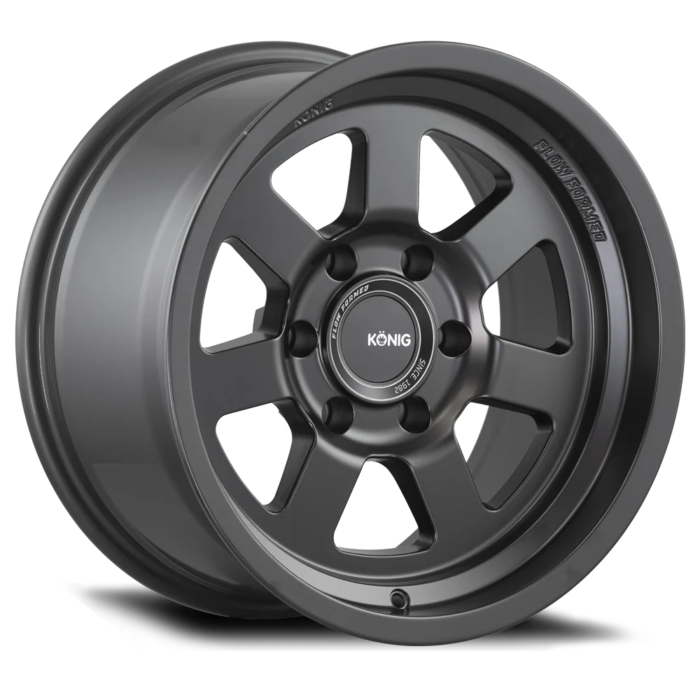 Konig HT2 Matte Black 18x9 6x139.7 et0 106.1