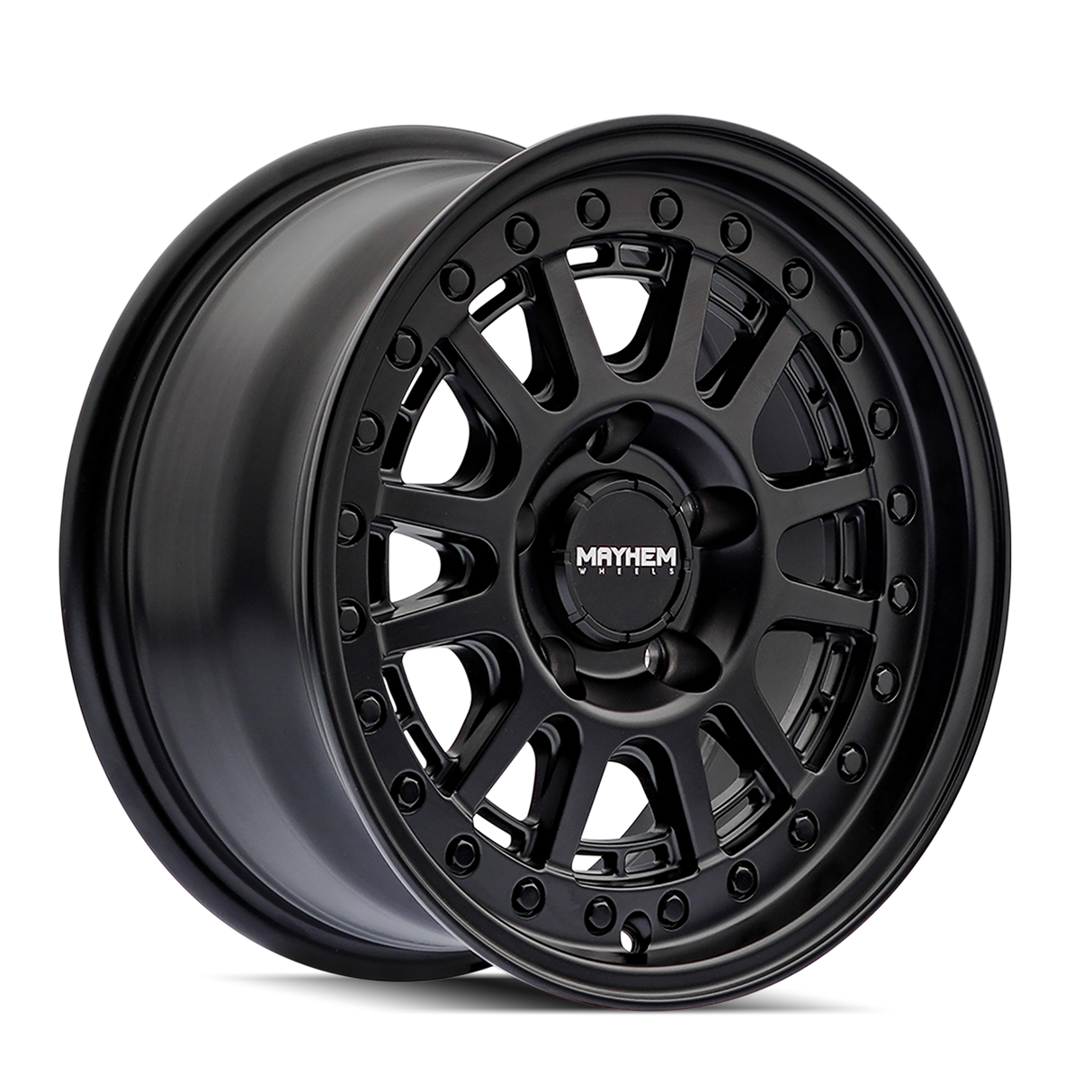 MAYHEM COMPASS MATTE BLACK 18x9.0 5x150 et18 110