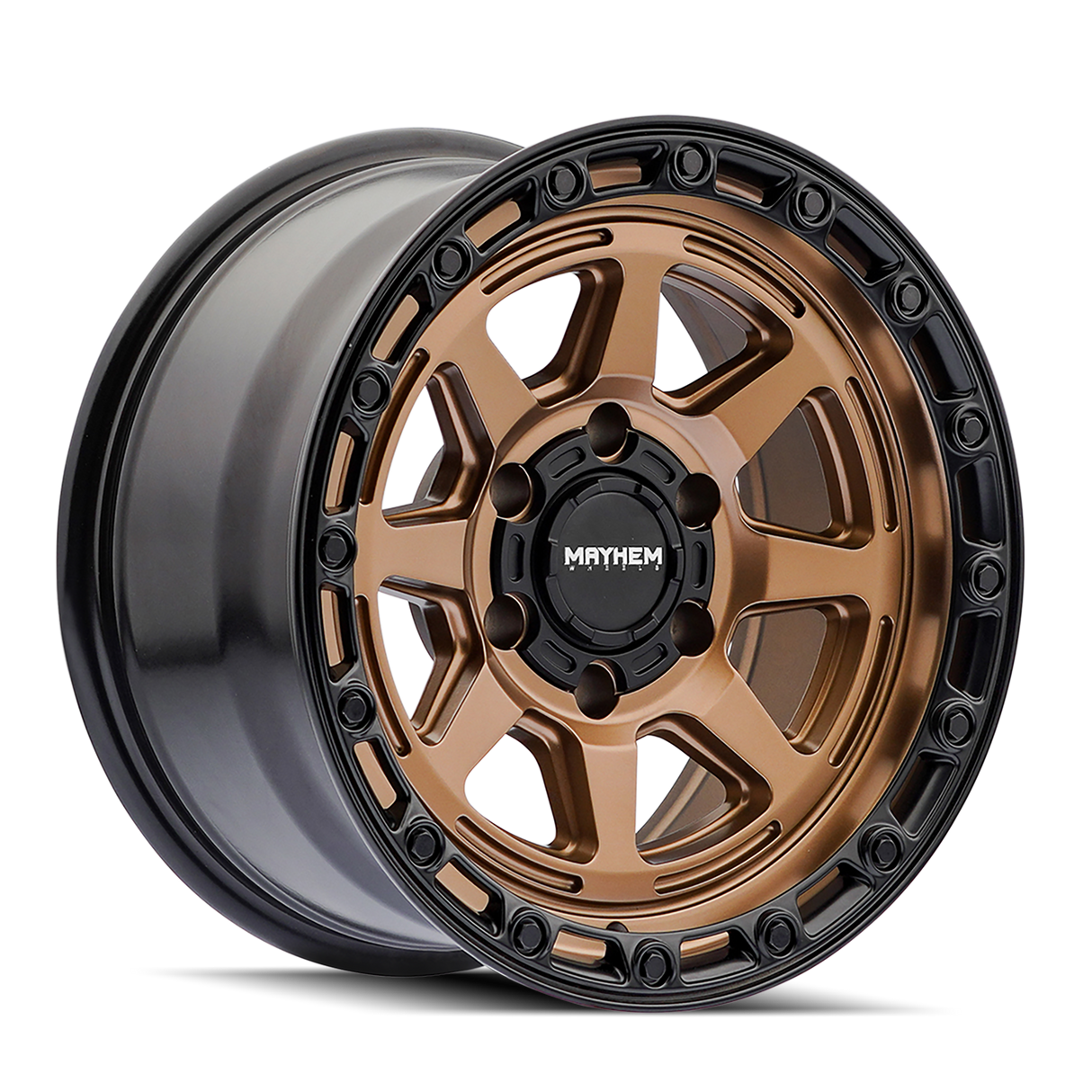 MAYHEM RIDGELINE SATIN BRONZE 17x8.5 6x139.7 et-6 106.1