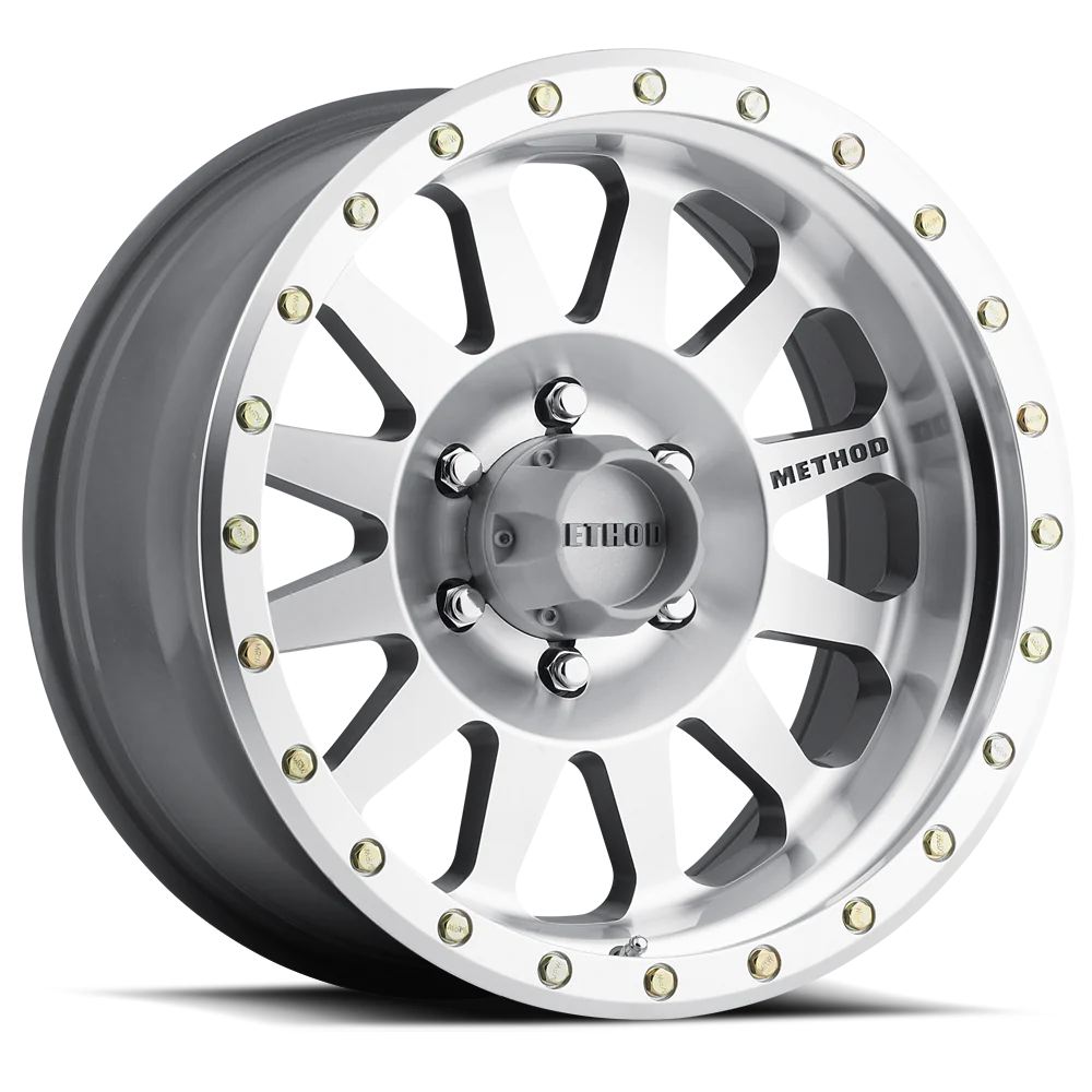 Method Race Wheels MR304 Double Standard MACHINED - CLEAR COAT