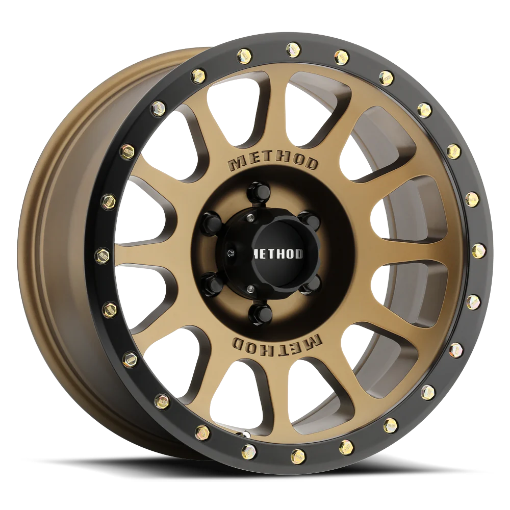 Method Race Wheels MR305 NV HD METHOD BRONZE - MATTE BLACK LIP