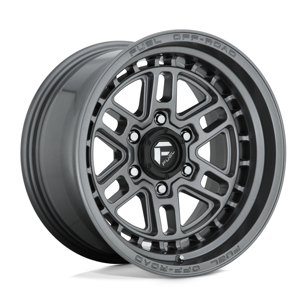 Fuel 1PC D668 NITRO MATTE GUN METAL 17X9 6x139.7 et-12 106.1