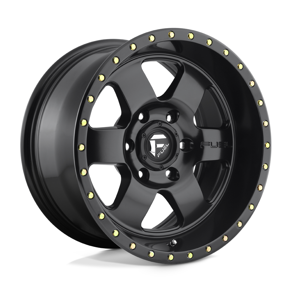 Fuel 1PC D618 PODIUM MATTE BLACK 17X9 5x127 et-12 78.1