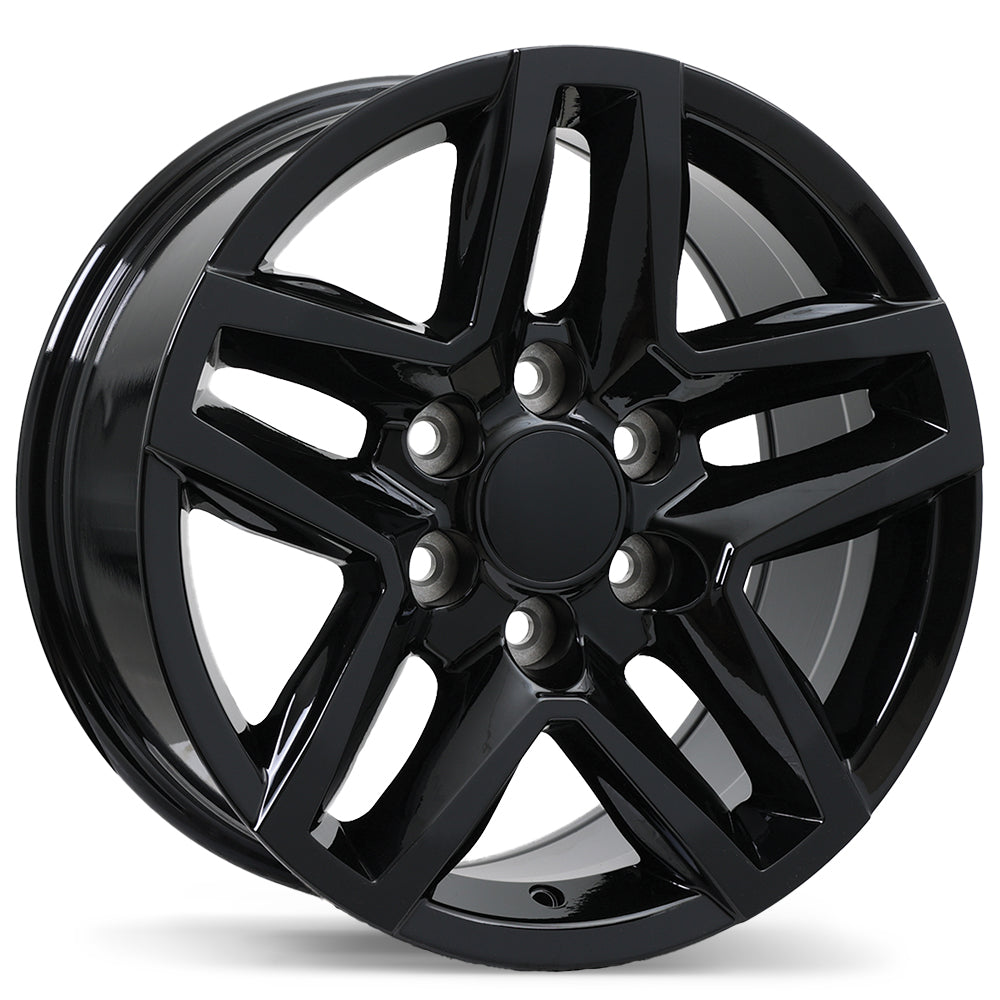 Replika R245 Gloss Black 6x139.7 18x8.5  et26 78