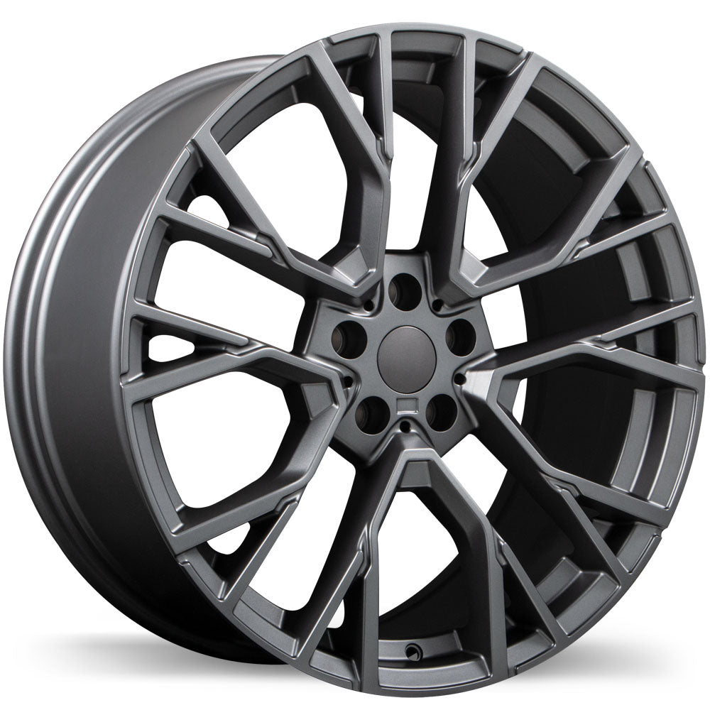 Replika R253 Satin Charcoal 5x112 20x9.0  et30 66.6