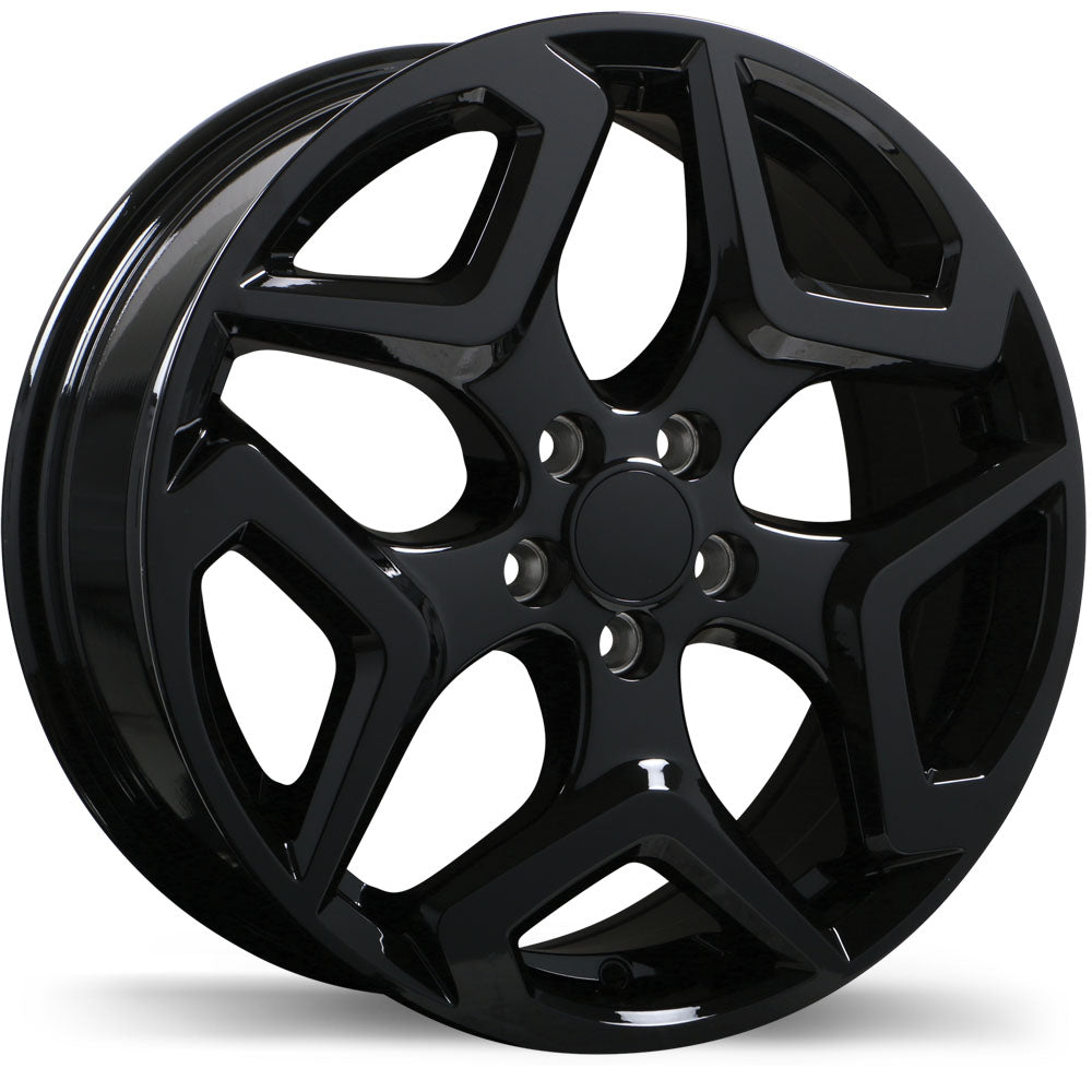 Replika R255 Gloss Black 5x100 17x7.0  et55 56.1