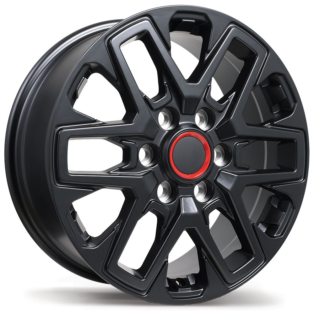 Replika R262 Satin Black 6x139.7 18x7.5  et60 95.1