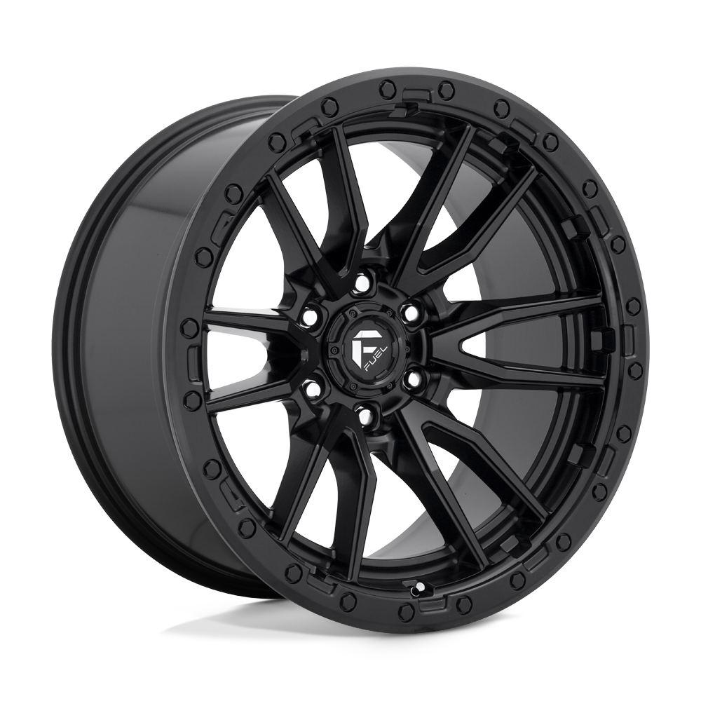 Fuel 1PC D679 REBEL MATTE BLACK 20X10 6x139.7 et-18 106.1