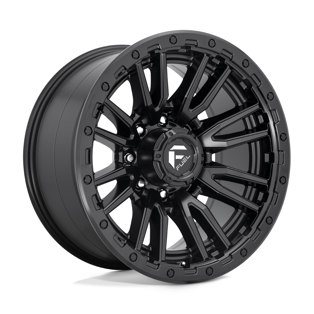 Fuel 1PC D679 REBEL MATTE BLACK 20X10 8x165.1 et-18 125.1