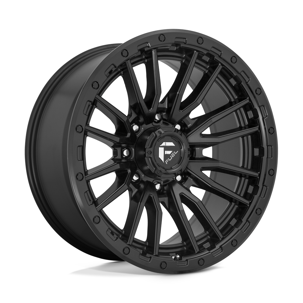 Fuel 1PC D679 REBEL MATTE BLACK 22X10 8x170 et-18 125.1