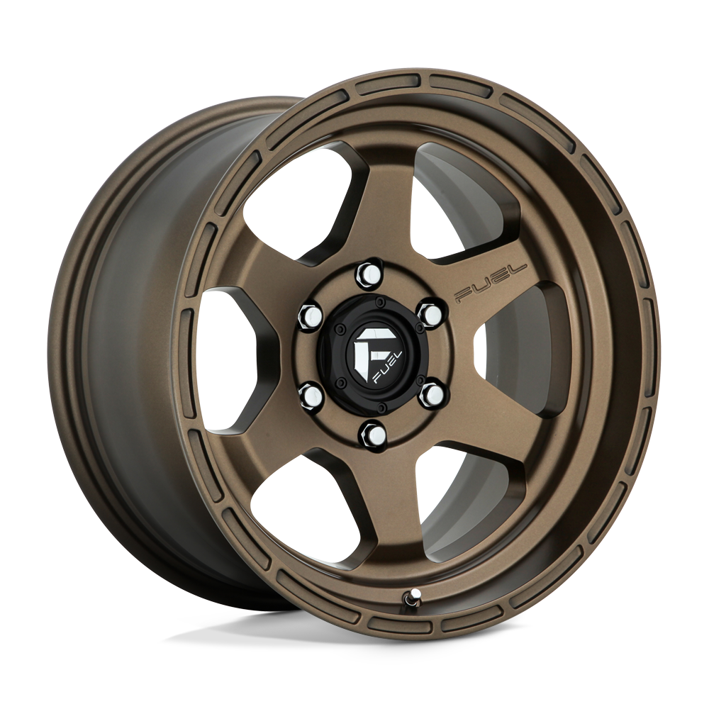 Fuel 1PC D666 SHOK MATTE BRONZE 17X9 5x127 et1 71.5