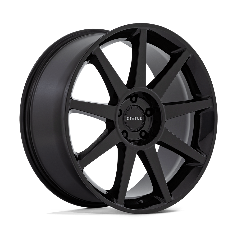 Status MAMMOTH GLOSS BLACK 22X9.5 5x114.3 et30 72.56