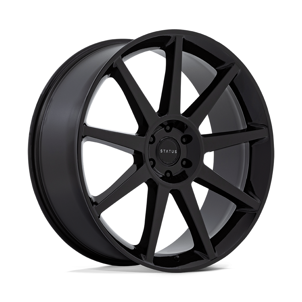 Status MAMMOTH GLOSS BLACK 24X10 5x112 et20 66.56