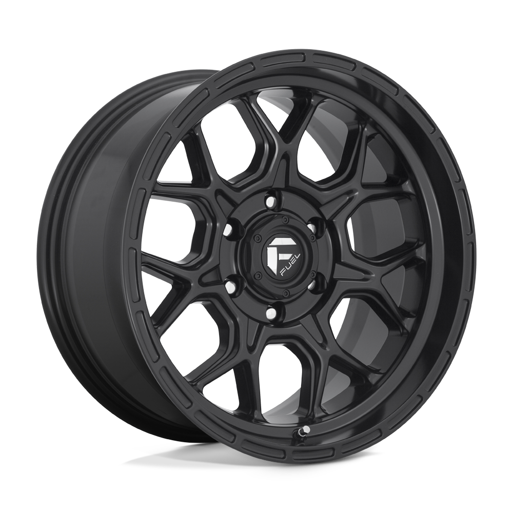 Fuel 1PC D670 TECH MATTE BLACK 17X9 5x127 et1 71.5