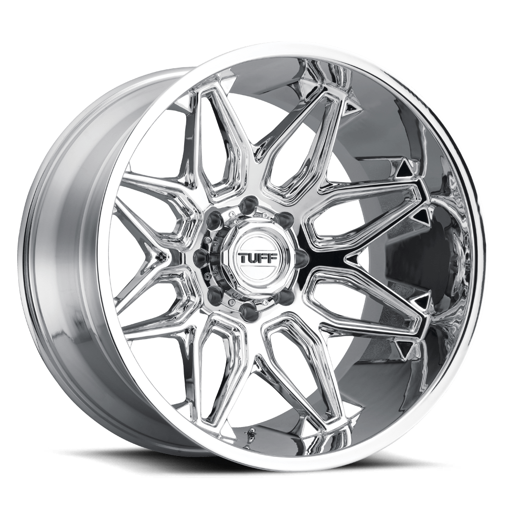 Tuff T3B CHROME 24X14 8x170 et-72 125.1