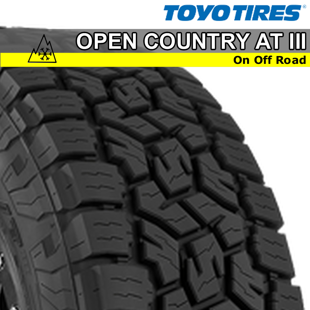 Toyo Open country A/T III 3PMS LT275/65R18 123/120S  10Ply OWL