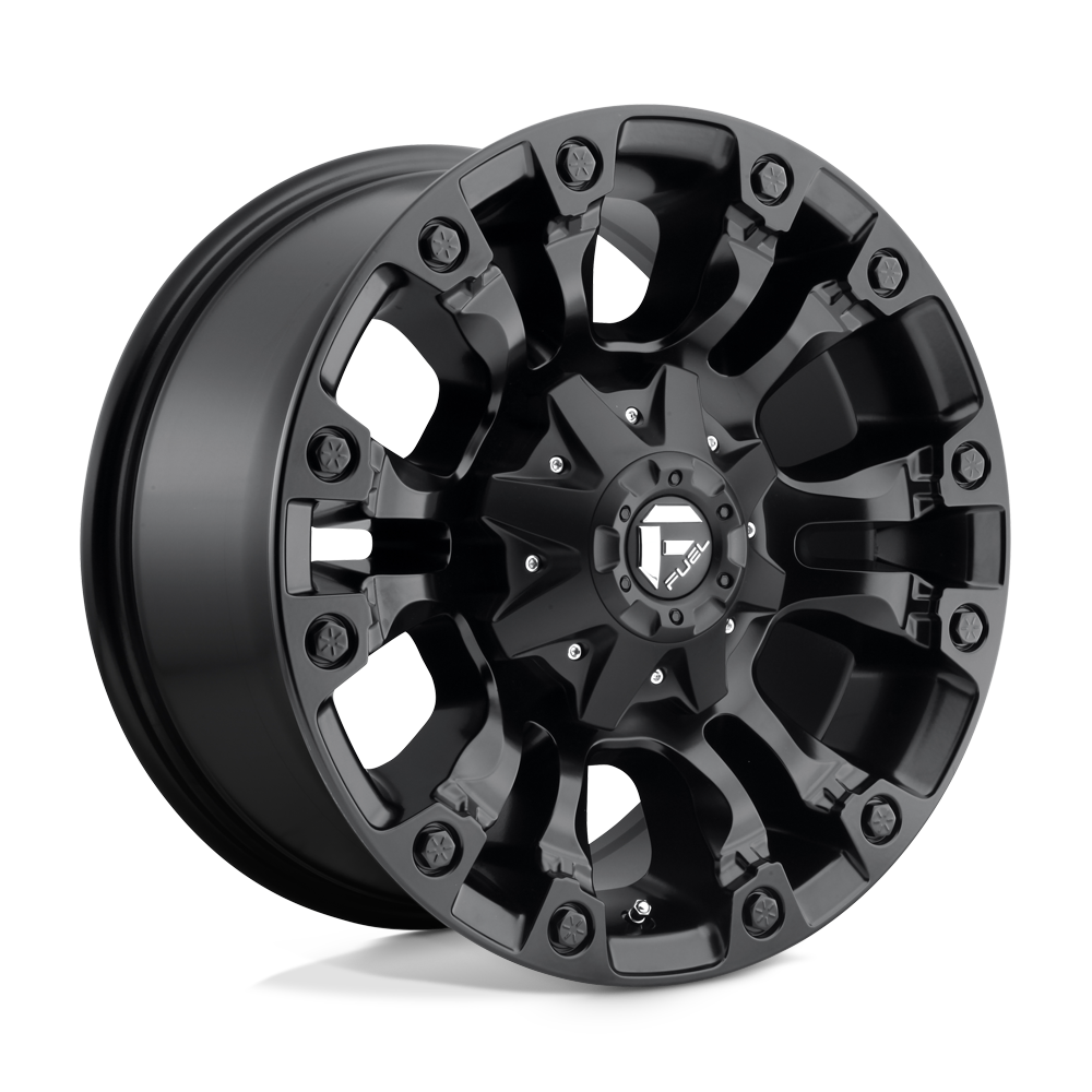 Fuel 1PC D560 VAPOR MATTE BLACK 17X9 8x180 et1 124.2