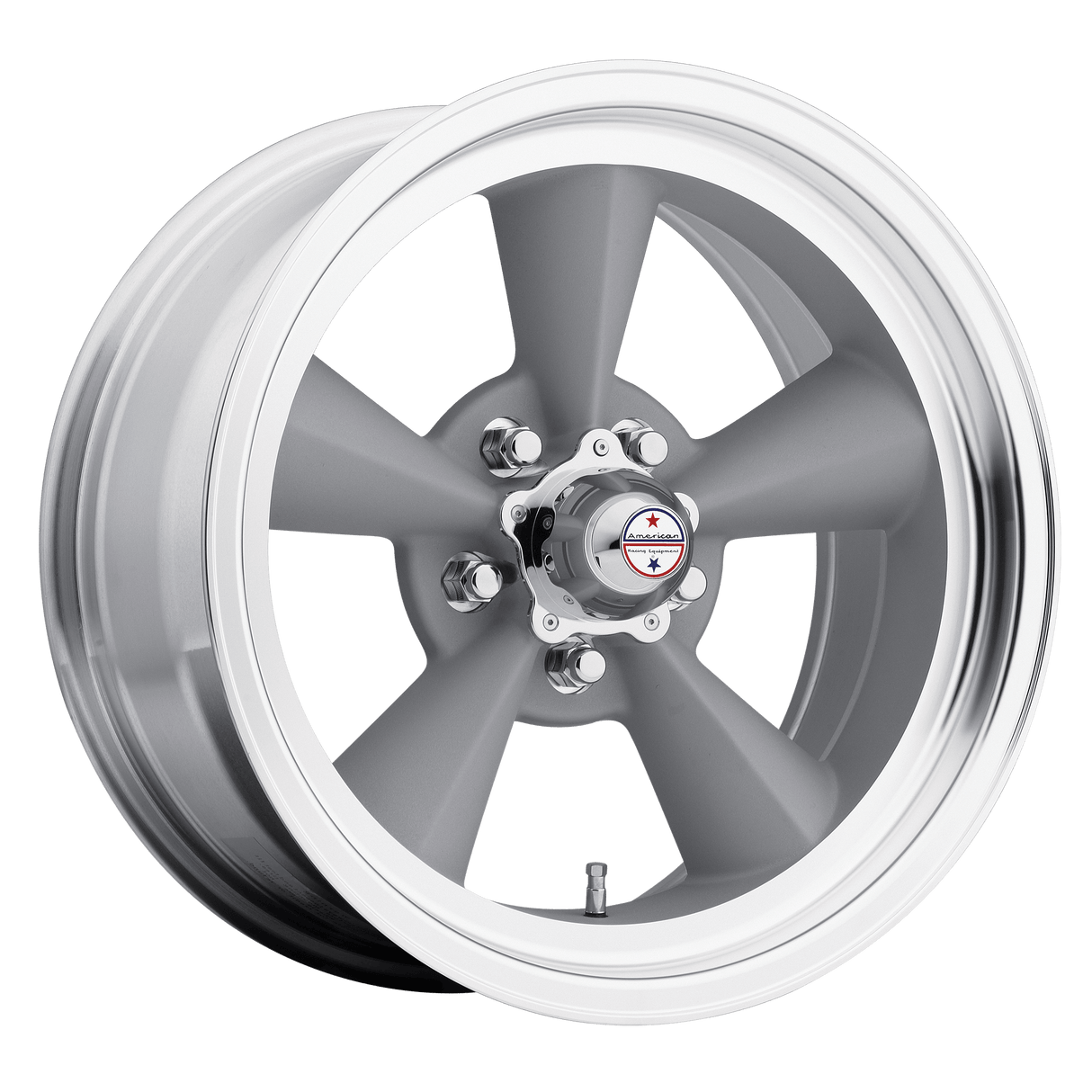 American Racing Vintage VN309 TT O VINTAGE SILVER W/ MACHINED LIP 17X7 5x127 et0 83.06