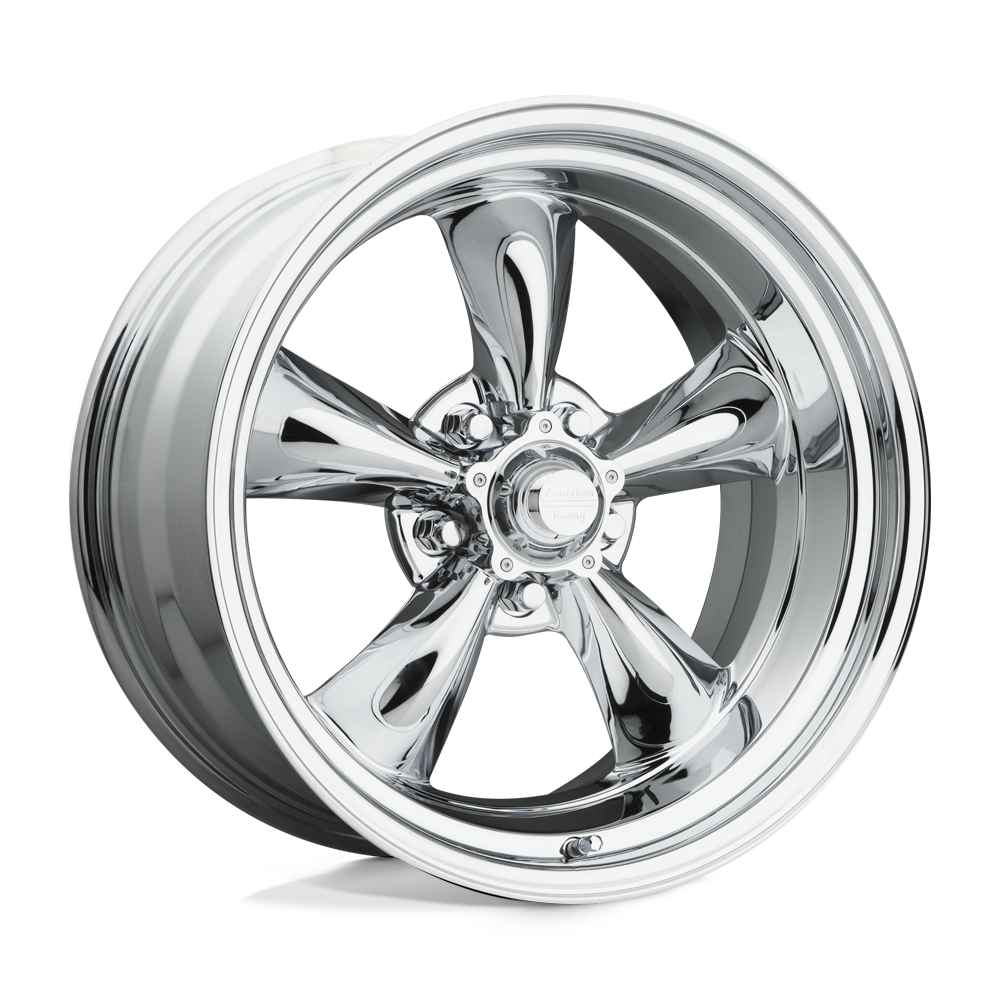 American Racing Vintage VN615 TORQ THRUST II 1 PC CHROME 17X9.5 5x114.3 et46 83.06