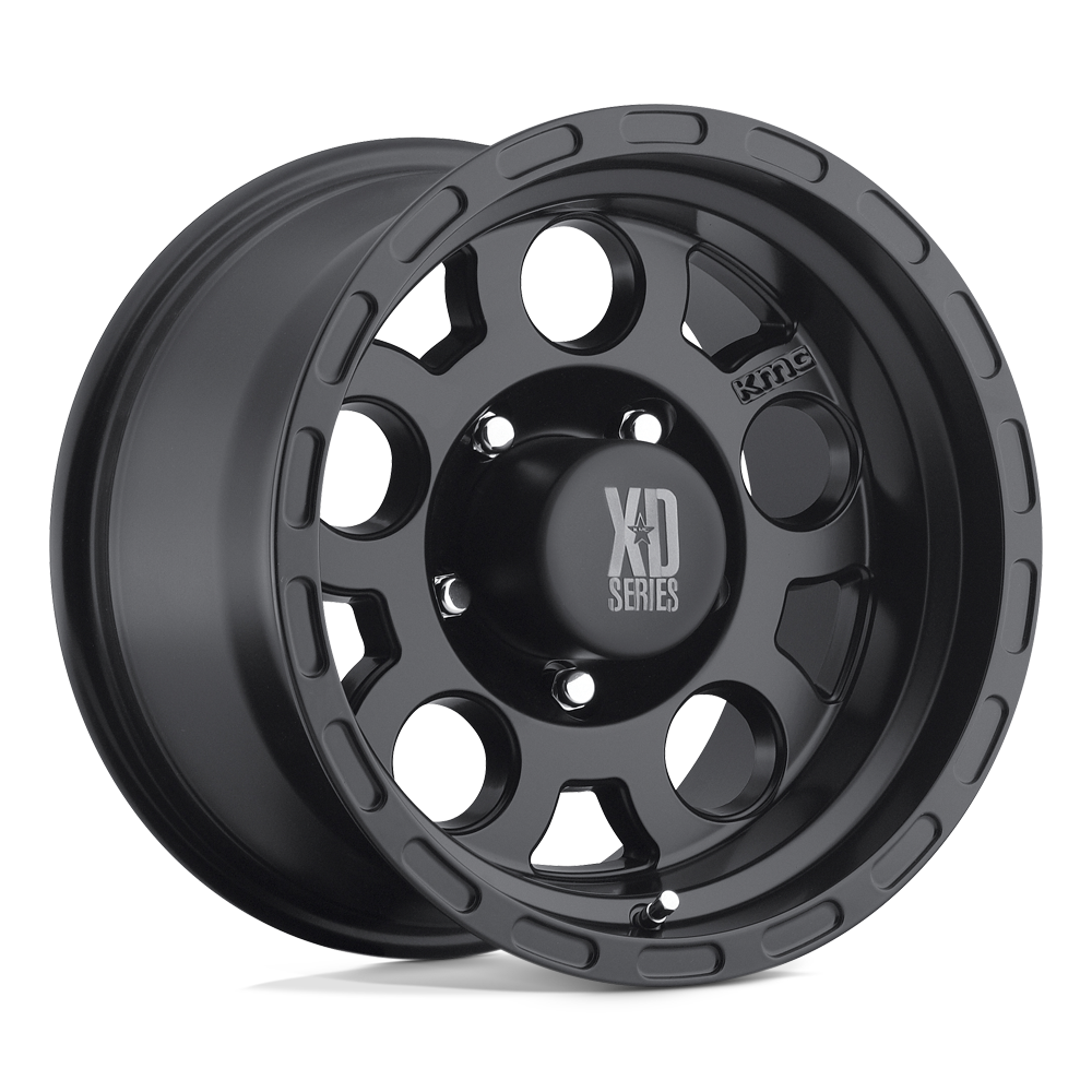 XD XD122 ENDURO MATTE BLACK 15X9 5x127 et-12 83.7