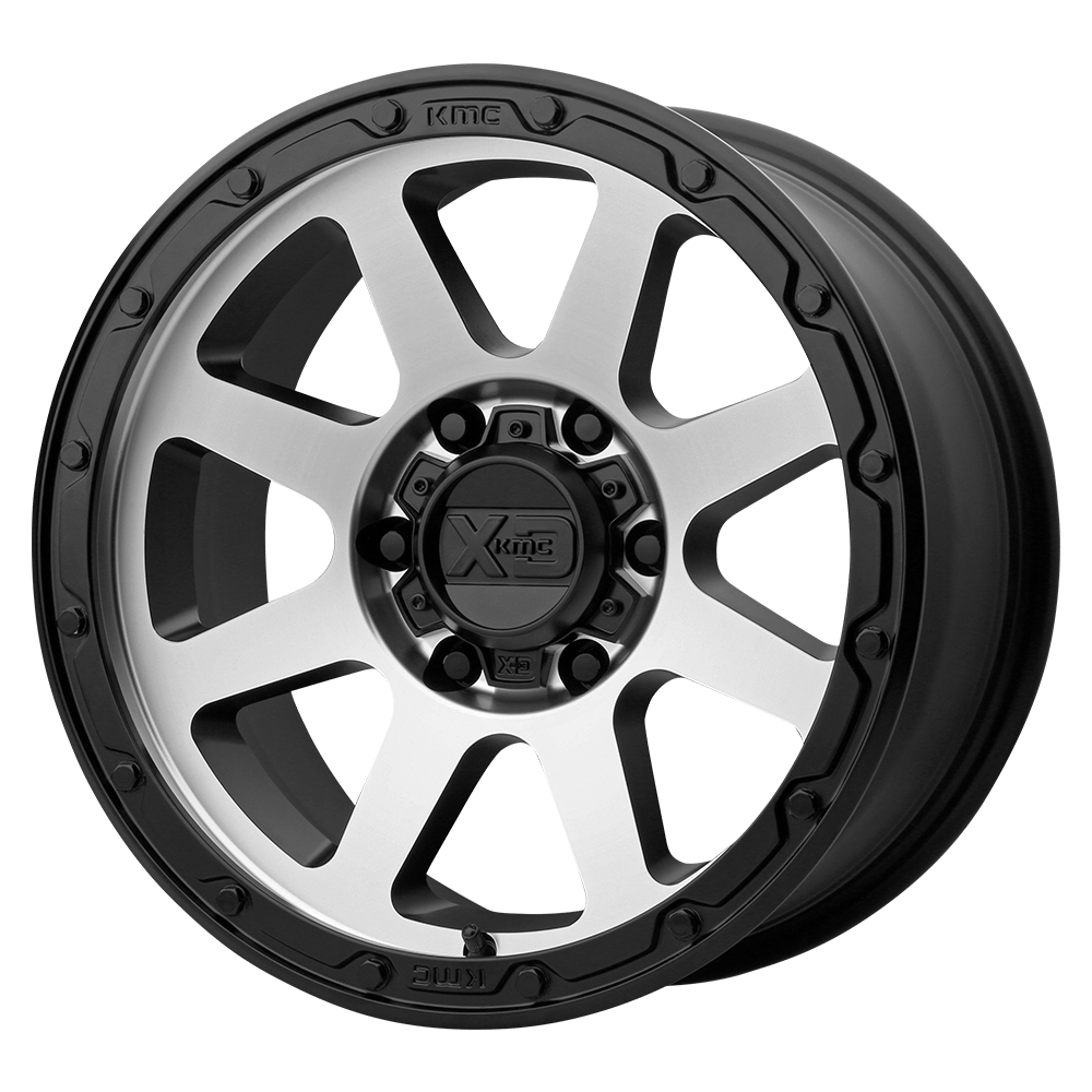 XD XD134 ADDICT 2 MATTE BLACK MACHINED 18X8.5 6x139.7 et0 106.1