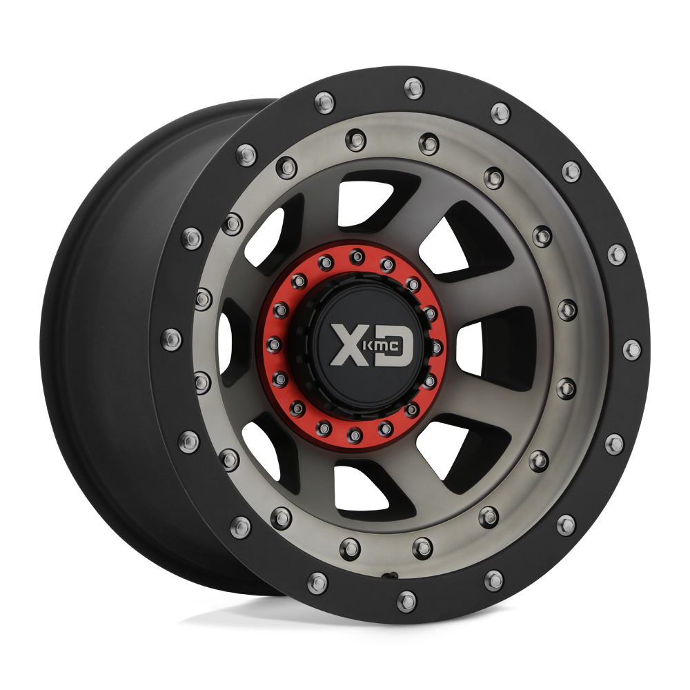 XD XD137 FMJ SATIN BLACK W/ DARK TINT 20X10 5x127/5x139.7 et-18 78.1