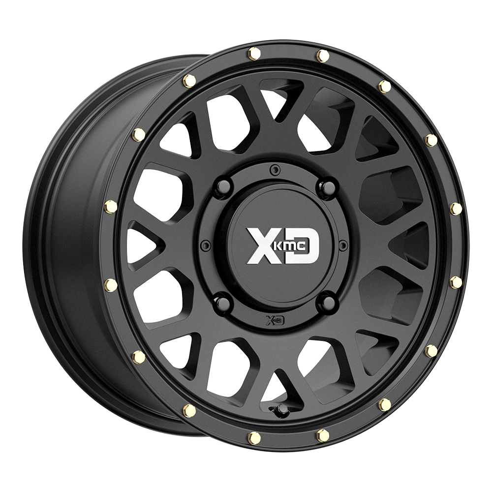 XD Powersports XS135 GRENADE SATIN BLACK 14X10 4x110 et0 86