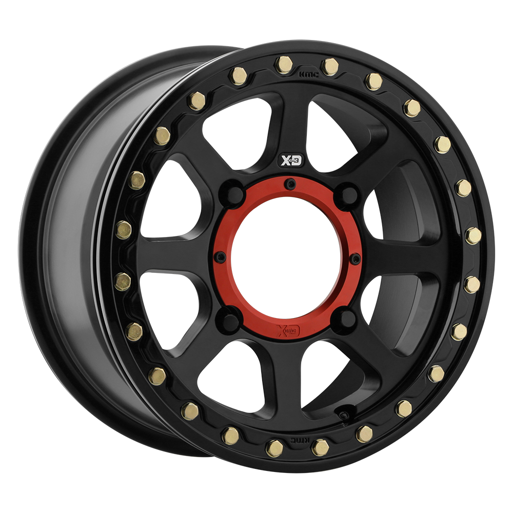 XD Powersports XS234 ADDICT 2 BEADLOCK SATIN BLACK 14X7 4x110 et38 86