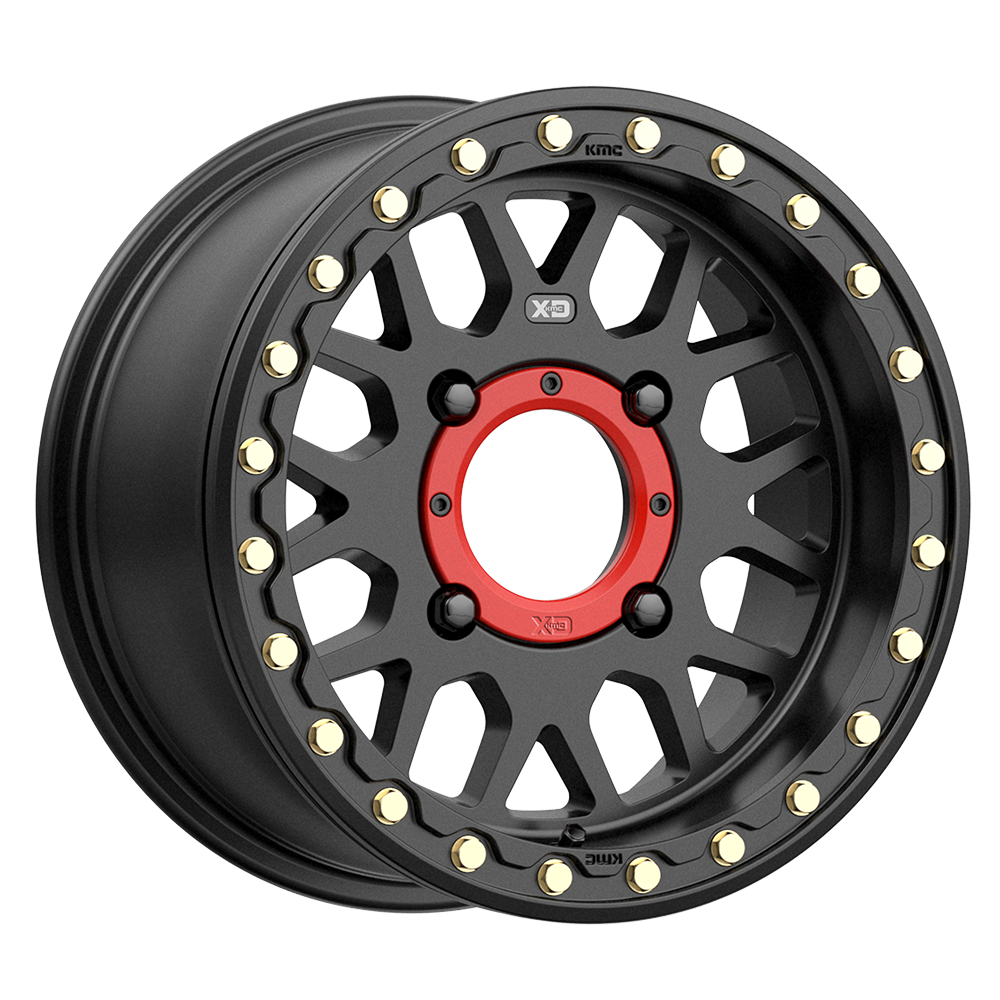 XD Powersports XS235 GRENADE BEADLOCK SATIN BLACK 15X6 4x110 et38 86