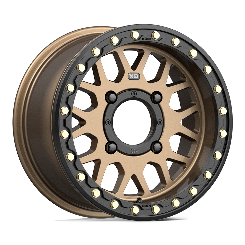 XD Powersports XS235 GRENADE BEADLOCK SATIN BRONZE 15X6 4x156 et38 132