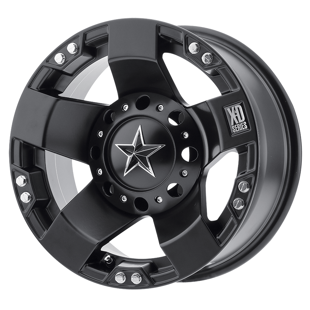 XD Powersports XS775 ROCKSTAR SATIN BLACK 14X7 4x110 et0 86