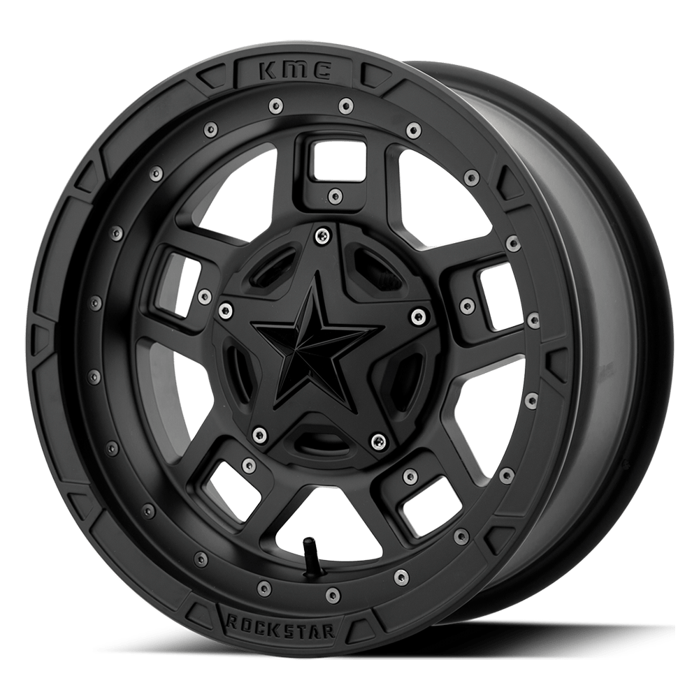 XD Powersports XS827 RS3 SATIN BLACK 20X7 4x156 et0 132