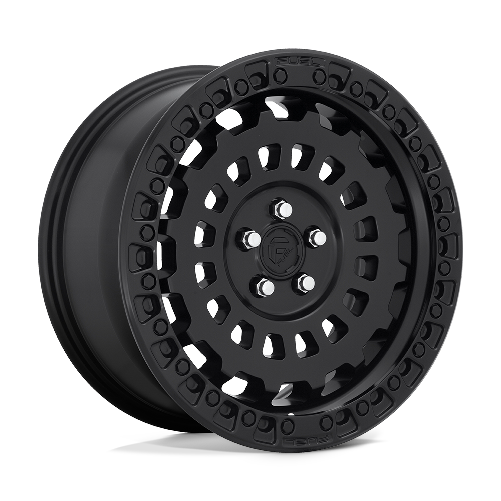 Fuel 1PC D633 ZEPHYR MATTE BLACK 17X8 5x114.3 et38 64.15