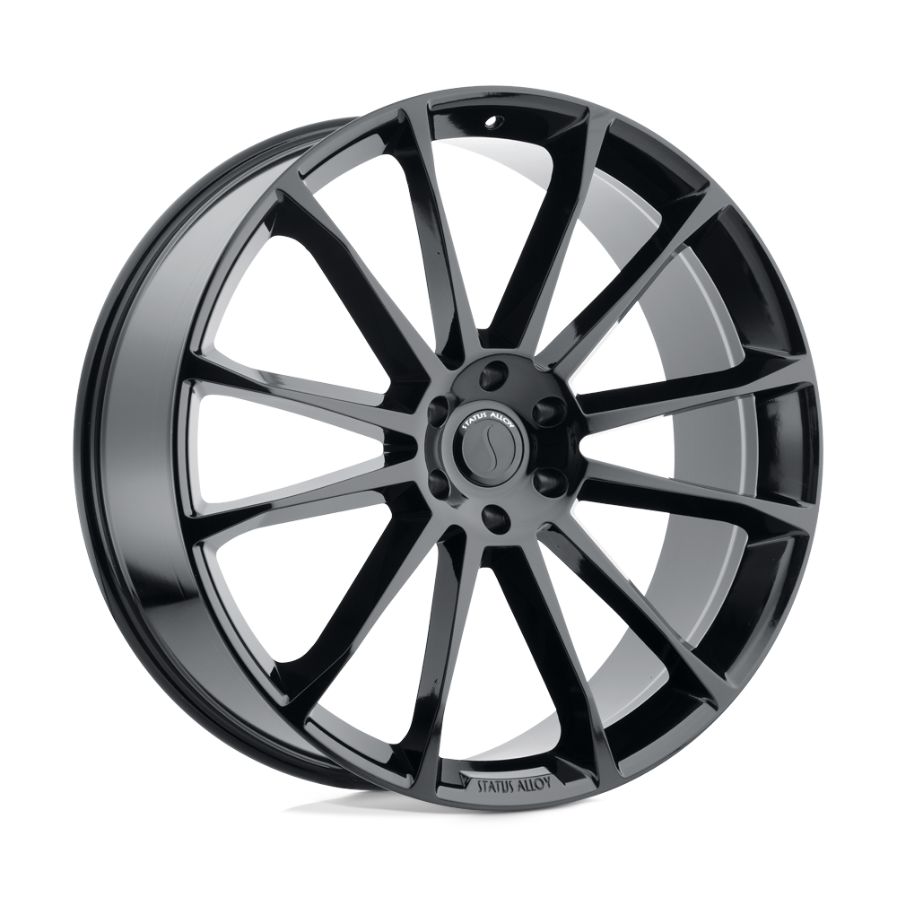 Status GOLIATH GLOSS BLACK 22X9.5 5x120 et30 76.1