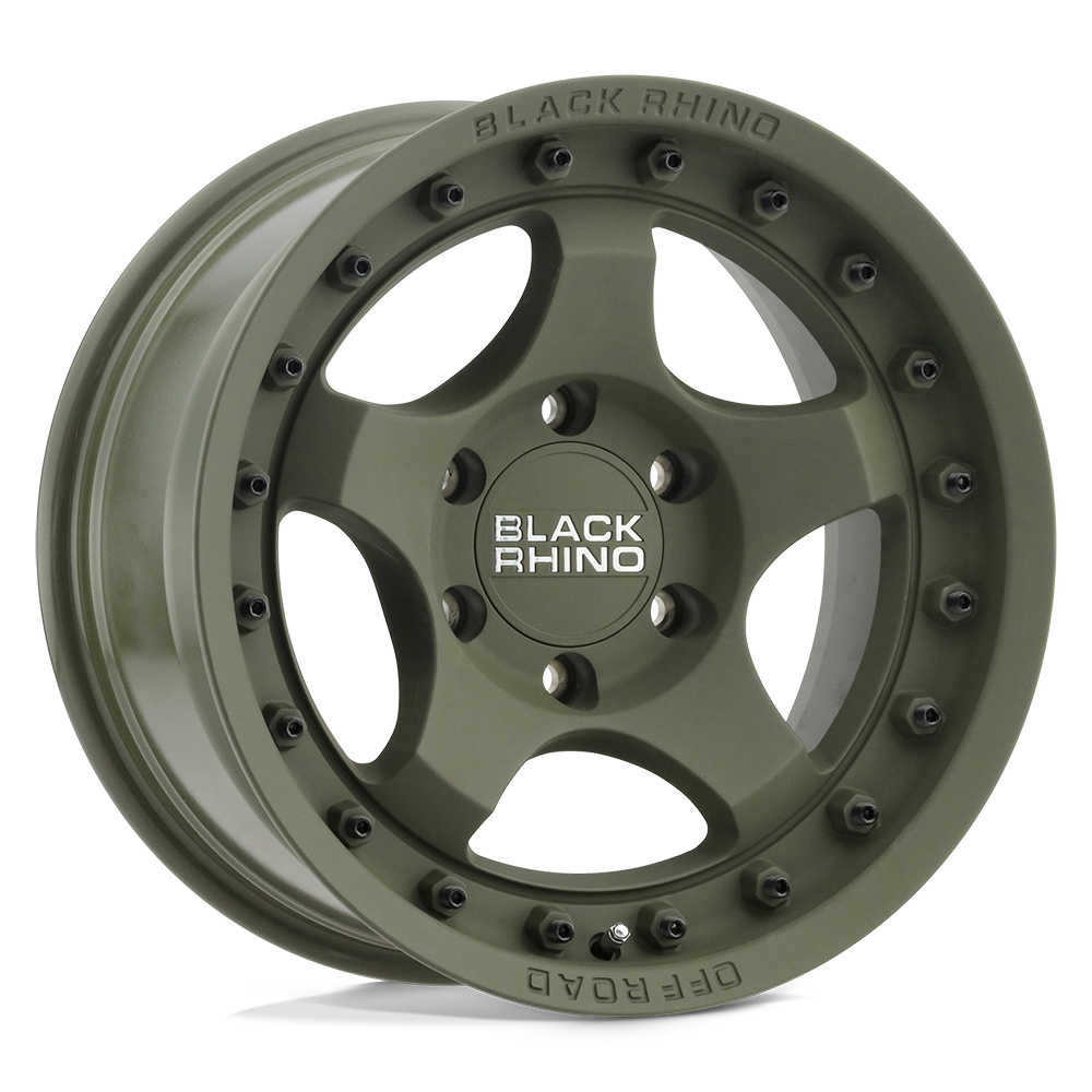 Black Rhino BANTAM OLIVE DRAB GREEN 17X8.5 5x150 et-10 110.1