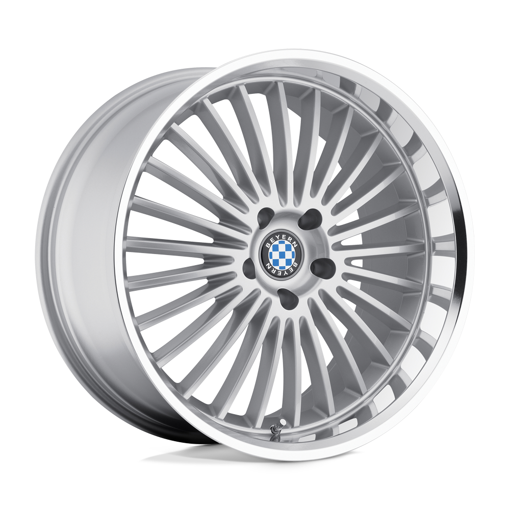 Beyern MULTI SILVER W/ MIRROR CUT LIP 18X9.5 5x120 et15 72.56