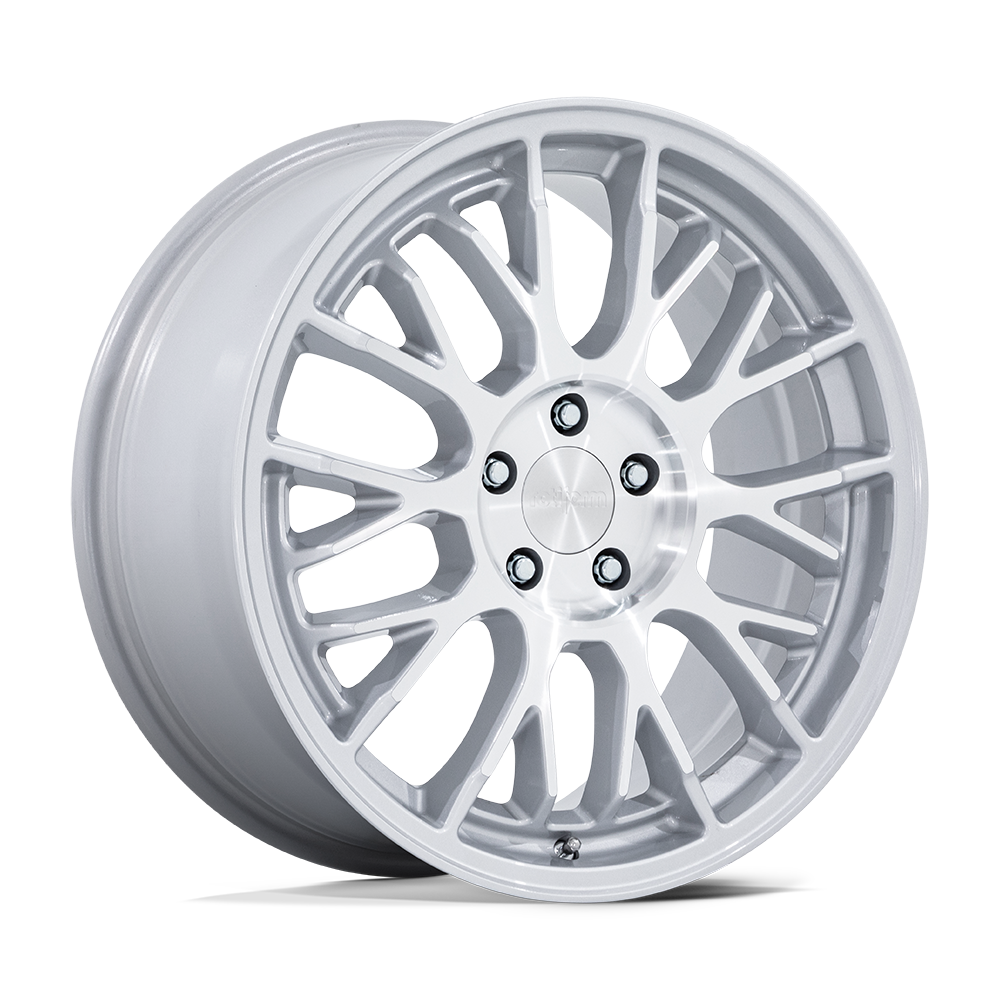 Rotiform RC204 PHX GLOSS SILVER W/ MACHINED FACE 19X10 5x120 et40 72.56