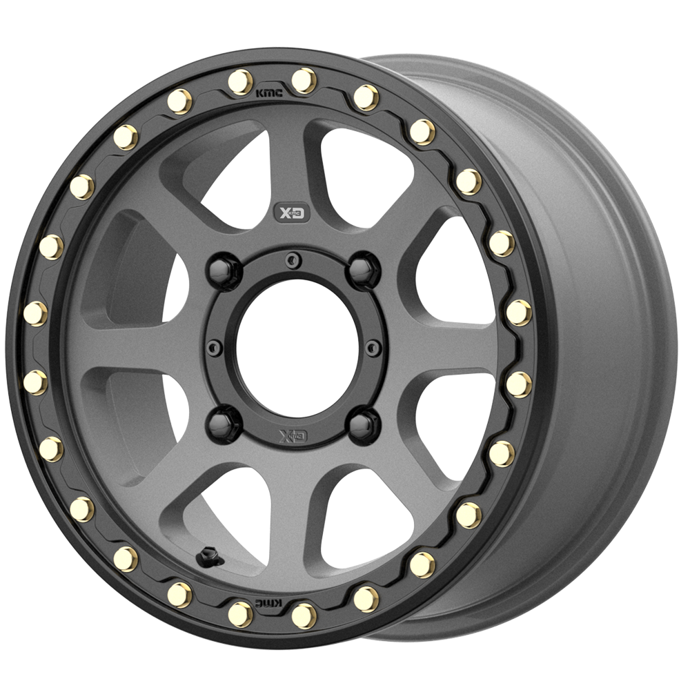 XD Powersports XS234 ADDICT 2 BEADLOCK SATIN GRAY 14X7 4x110 et38 86