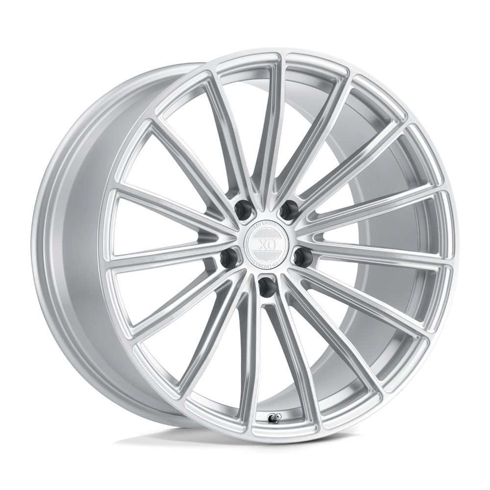 XO LONDON SILVER W/ BRUSHED FACE 19X8.5 5x112 et42 66.56