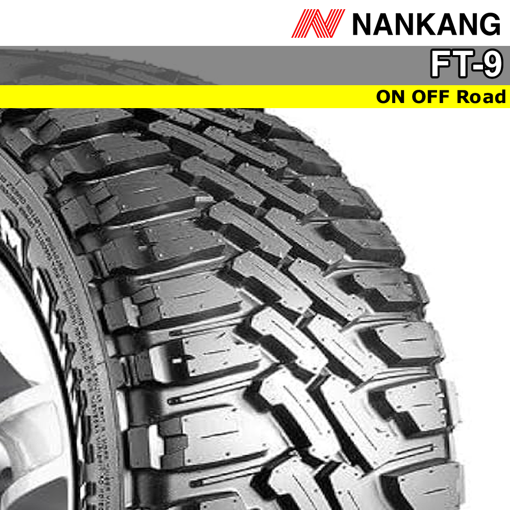 Nankang FT-9 33X12.5R15 108 Q C/6 OWL #FT9-3312515-108QC-6